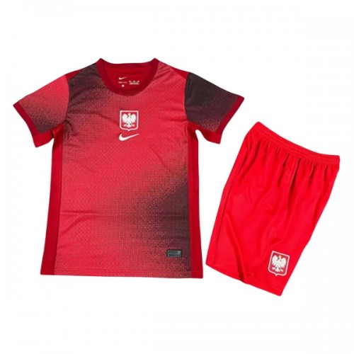 Seconda Maglia Polonia Euro 2024 Bambino Seconda Maglia Polonia Euro 2024 Bambino